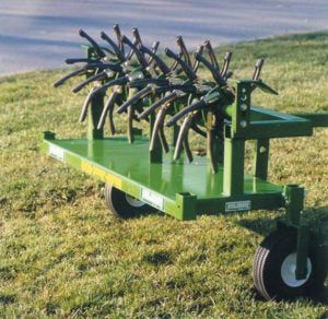 Bannerman® 48"  BA-400 Multi-Ject Aerator w/ Slitter Slicer Tines (3mm) (BA-400-SS)