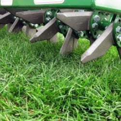 Bannerman® 48"  BA-400 Multi-Ject Aerator w/ Slitter Slicer Tines (3mm) (BA-400-SS) - 0