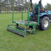 Bannerman® 48"  BA-400 Multi-Ject Aerator w/ Slitter Slicer Tines (8mm) (BA-400-SS-H)