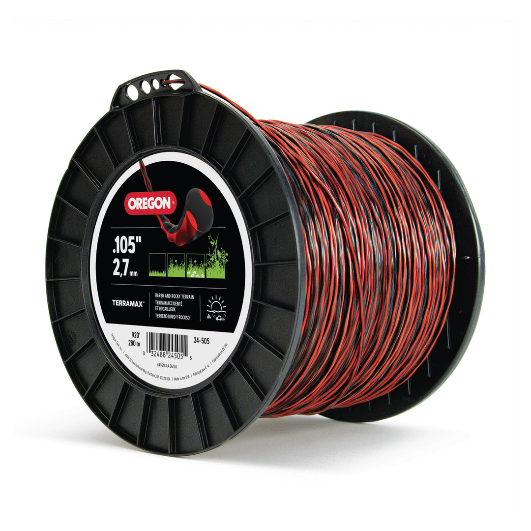 Oregon TerraMax .105" Diameter Trimmer Line, 5lb Spool (24-505)