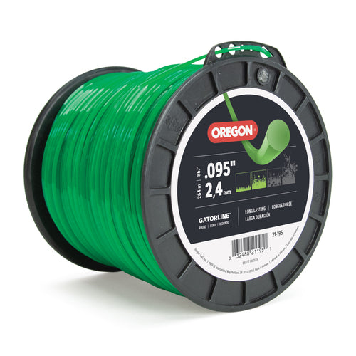 Oregon Gatorline Round Trimmer Line, .095 in. by 867 FT (21-195)
