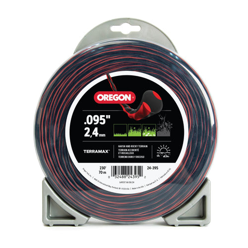 Oregon TerraMax .095" Diameter Trimmer Line, 1lb Donut (24-395)