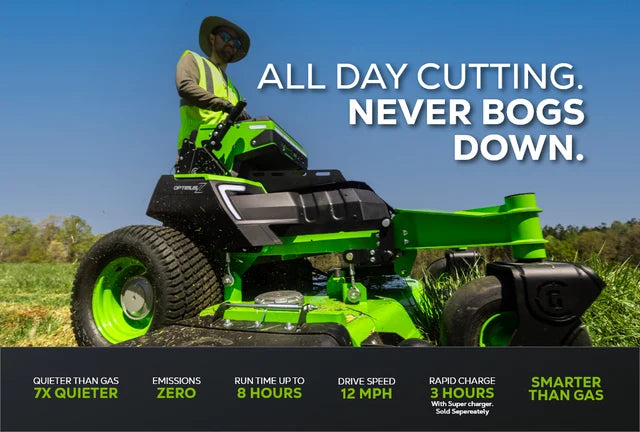 Greenworks OptimusZ 60” 24kWh Stand-On Zero-Turn Mower | CZ60S24X