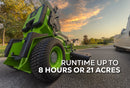 Greenworks OptimusZ 60” 24kWh Stand-On Zero-Turn Mower | CZ60S24X-3