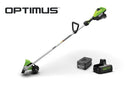 Greenworks OPTIMUS 82V Straight Shaft Edger with CORE400 Batteries and Dual Port Charger | ES161-C4DP-1