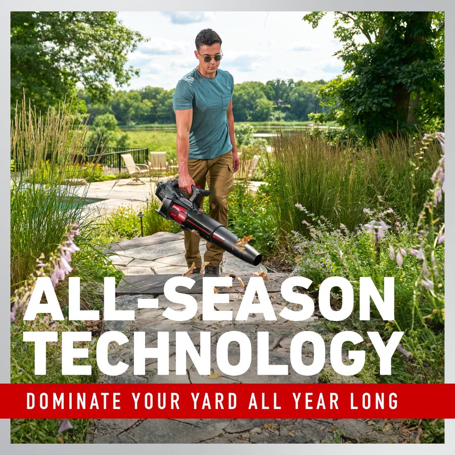 TORO 60V MAX* 900 CFM Brushless Electric Cordless Leaf Blower – Battery Not Included