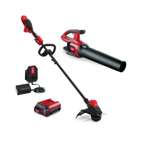 Toro 60V MAX* 2-Tool Combo Kit: 490 CFM Leaf Blower & 13 in. (33 cm) String Trimmer - 2.0Ah Battery Included (51881)