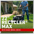 Toro® 22in Recycler® Max Gas Lawn Mower | Personal Pace® SmartStow® with Spin-Stop™-4