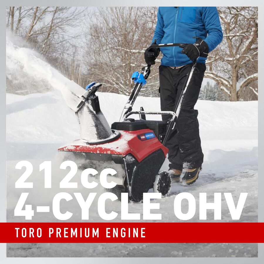 Toro® 21 in. (53 cm) Power Clear® 821 QZE Gas Snow Blower