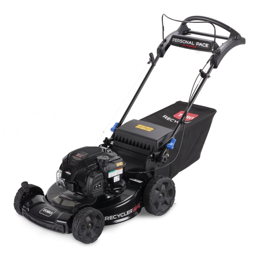 Toro® 22in Recycler® Max Gas Lawn Mower | Personal Pace® SmartStow® with Spin-Stop™