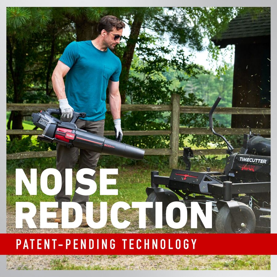 TORO 60V MAX* 900 CFM Brushless Electric Cordless Leaf Blower – Battery Not Included