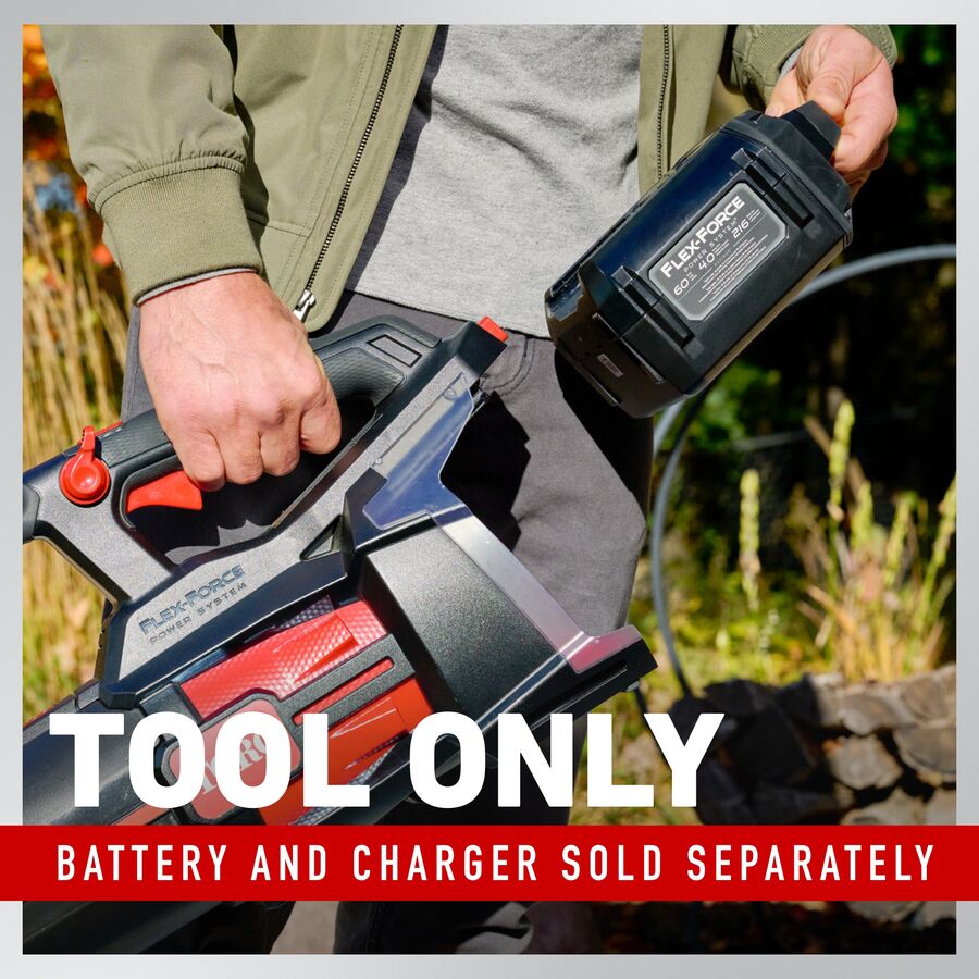 TORO 60V MAX* 900 CFM Brushless Electric Cordless Leaf Blower – Battery Not Included