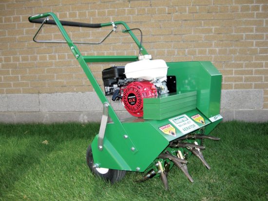 Bannerman® 18" Air-Ject Aerator BA-4 w/ Slitter Slicer Tines (BA-4-SS-H)