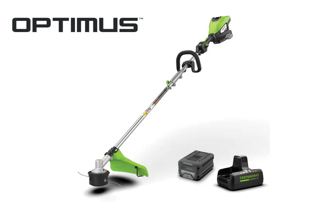 Greenworks Optimus 82V 1.6 kW Attachment-Capable Powerhead Core400 Kit (OAS161-C4DP)