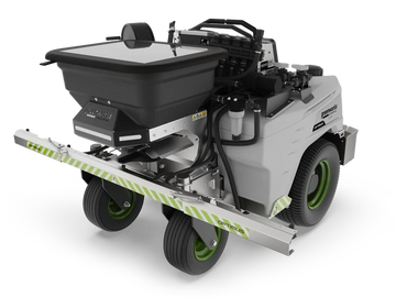 Greenworks OPTIMUS 82V 52" Stand-On Spreader: Sprayer with 8 kW Battery | SP952