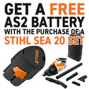 STIHL® SEA 20 HANDHELD BATTERY VACUUM (Kit)-2