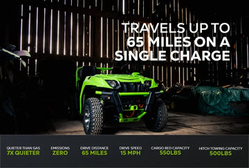 Greenworks Commercial Work Utility Vehicle | CU400W - 0