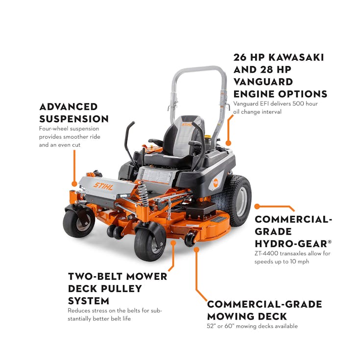 STIHL® RZ 760 K 60" Zero Turn Mower