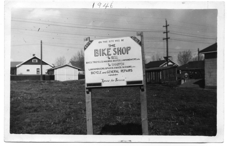 On September 4th, The Bike Shop opened.