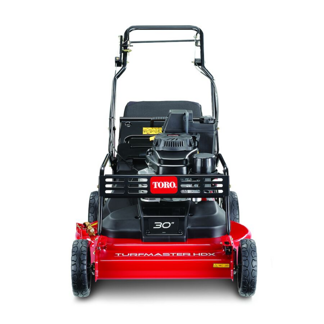 Toro TurfMaster HDX 30", KAW FJ180V, Self-Propel Walk Behind Lawn Mower (22215)