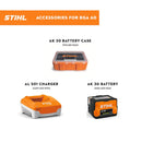 Stihl BGA 60U Battery Blower | ARNS Equipment in Calgary & Online Across Canada
