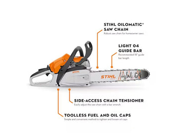 STIHL® MS 182 Chainsaw W/ 16" Bar | ARNS Equipment in Calgary & Online Across Canada