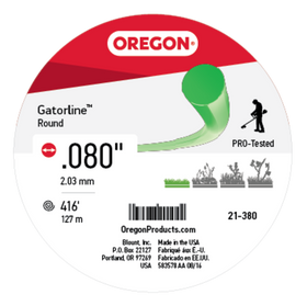 Oregon® 0.080 in. Gatorline Round Trimmer Line, 1 lb. (416 ft.) (21-380)