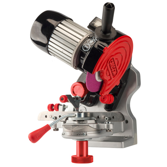 Oregon® Professional Compact 120-Volt Bench Grinder | Universal Saw Chain Sharpener (410-120)