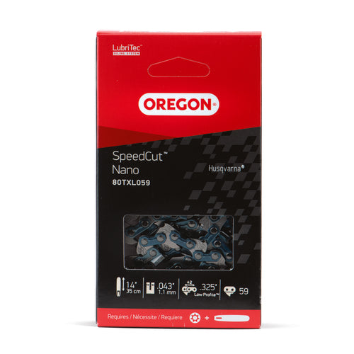 Oregon® SpeedCut™ Nano Saw Chain, 14" (80TXL059G)