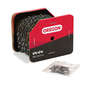 Oregon® PowerCut Saw Chain 72EXL, 3/8 in, .050 ga 100' Reel (72EXL100U)
