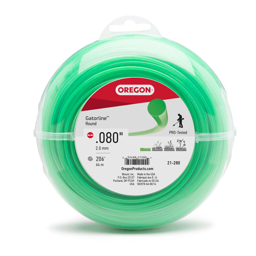 Oregon® 0.080 in. Gatorline Round Trimmer Line, 1/2 lb. (208 ft.) (21-280)