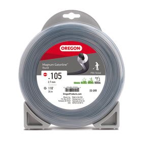 Oregon Magnum Gatorline Round Trimmer Line, .105" by 114' (22-205)
