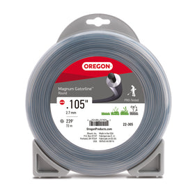 Oregon Magnum Gatorline Round Trimmer Line, .105" by 228' (22-305)