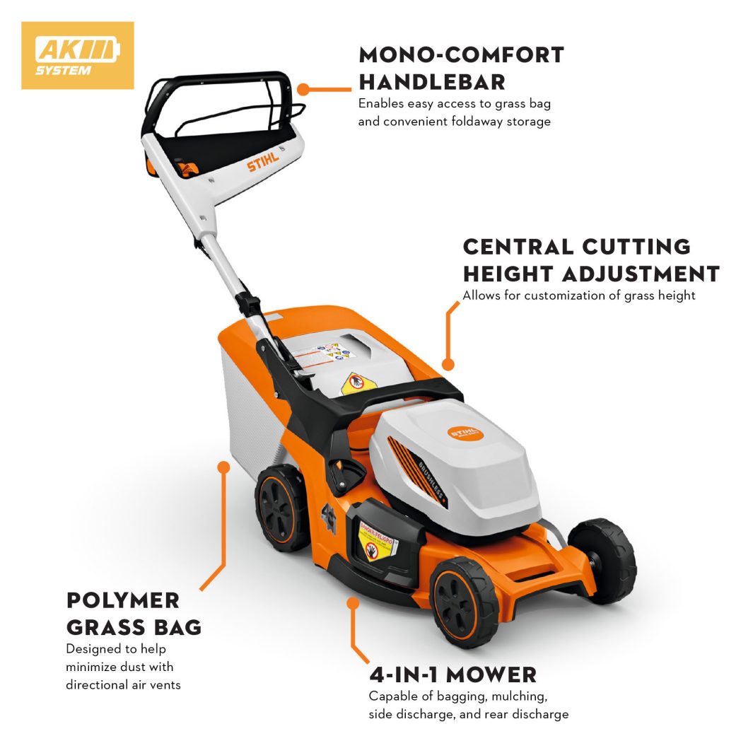 STIHL® RMA 448 V  Self-Propelled Battery Lawn Mower
