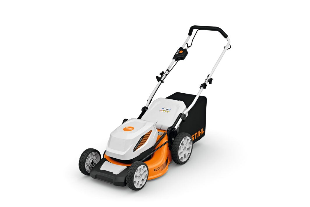 STIHL RMA 348 Set – 19in Self‑Propelled Battery Lawn Mower | Includes AK Battery & Charger