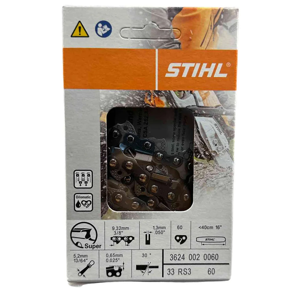 STIHL 33RS 60 Rapid Super Chainsaw Chain 16"