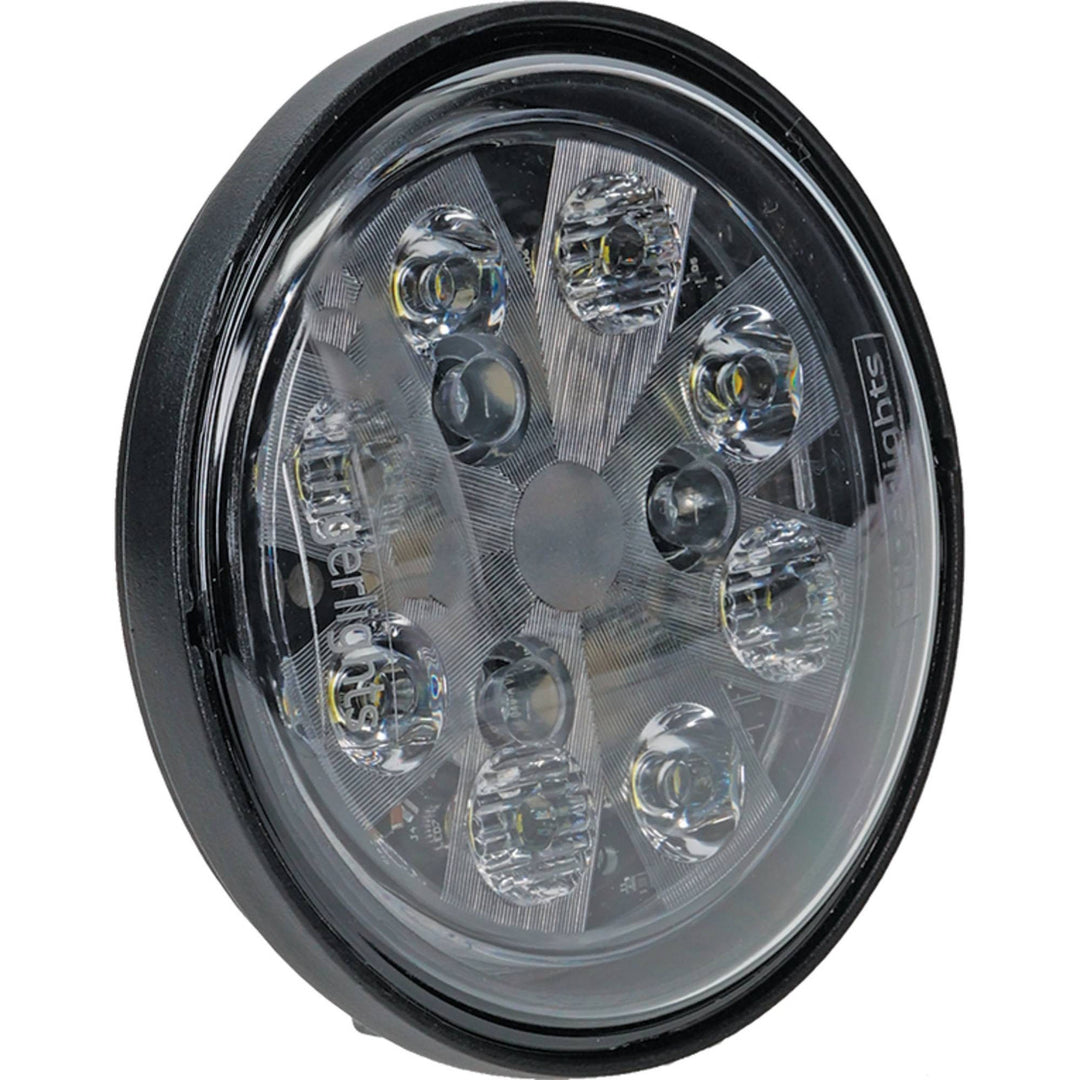 Tiger Lights Industrial 24W LED Sealed Round Hi/Lo Beam with Screw Connection (TL3025, RE25126)