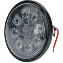 Tiger Lights Industrial 24W LED Sealed Round Hi/Lo Beam with Screw Connection (TL3025, RE25126)-2
