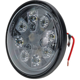 Tiger Lights Industrial 24W LED Sealed Round Hi/Lo Beam with Screw Connection (TL3025, RE25126) - 0