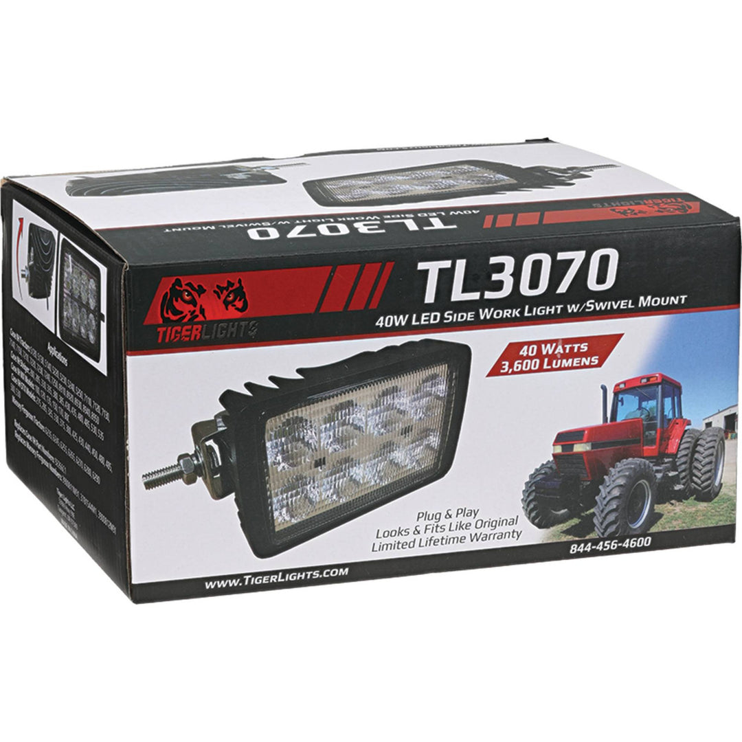Tiger Lights LED Side Mount Light with Swivel Bracket (TL3070)