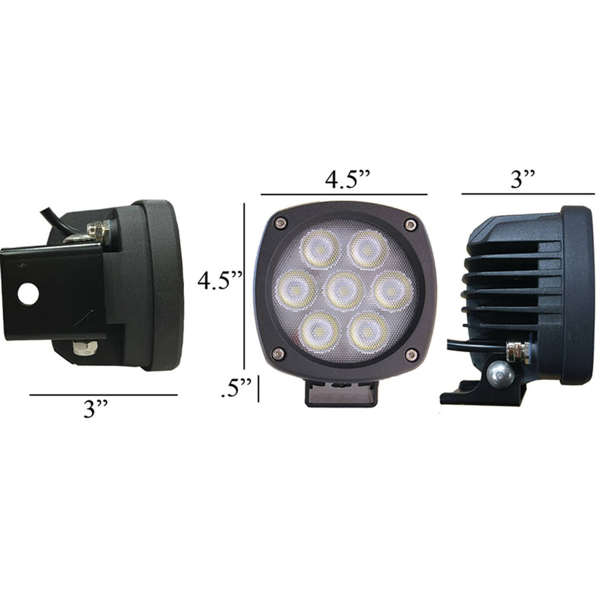 Tiger Lights Industrial 50W Compact LED Spot Light - Generation2 (TL50 ...