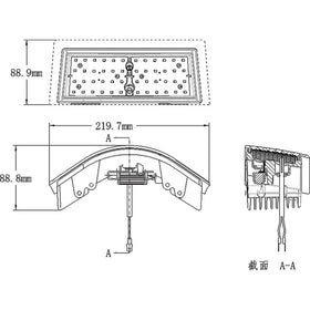 Tiger Lights LED Amber Corner Light for John Deere (TL8045) - 0