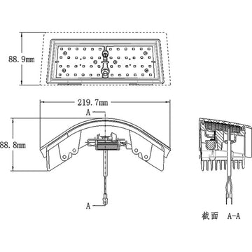 Tiger Lights LED Amber Corner Light for John Deere (TL8045) - 0